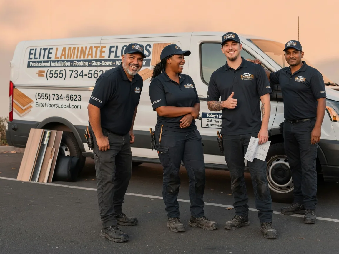 Laminate flooring installation company in Le Claire, IA